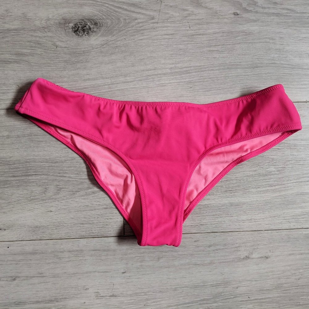 Like new Victoria's Secret Hot Pink Bikini Bottoms